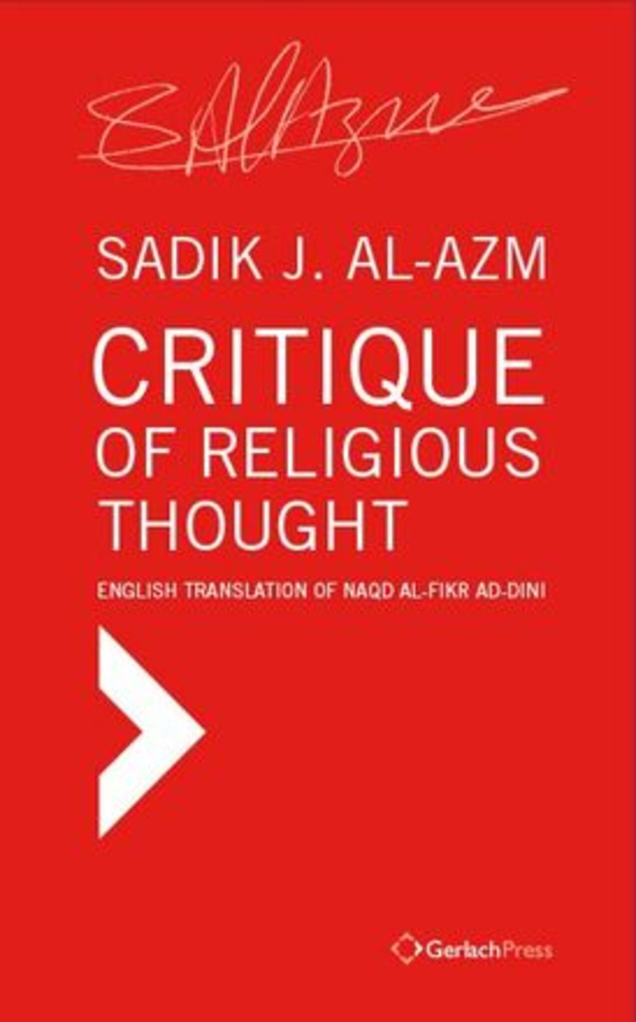 Critique of Religious Thought
